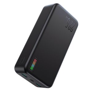 Joyroom Externer Akku Dazzling Series 30000 mAh, 22,5 W LED, 2xUSB, Typ-C, Micro-USB, Schwarz