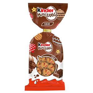 Ferrero Kinder Mini Eggs Cacao im Beutel Vollmilchschokolade 85g
