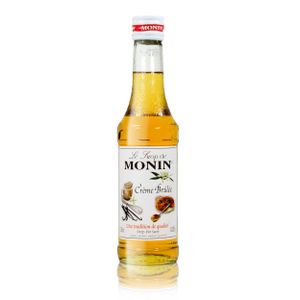 Monin Créme Brûlée Sirup, 250 ml Flasche - für Cocktails, zum Kaffee oder Koche