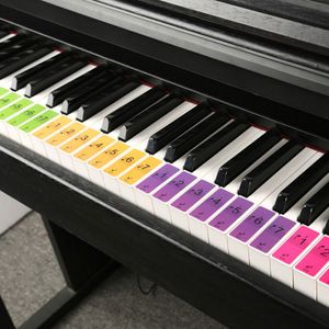 Abnehmbarer Piano Note Keyboard Aufkleber Für 88/61/51 Piano Key Keyboards