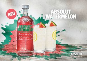 Absolut Vodka WATERMELON WASSERMELONE | ALC. 38 % vol | 0,7 l | Limited Edition | WODKA