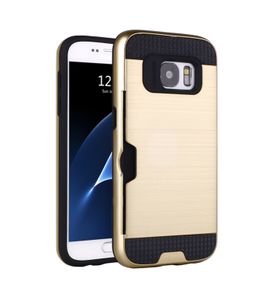 Samsung Galaxy S7 Edge Handyhülle Schutzhülle Hard Case Cover Gold