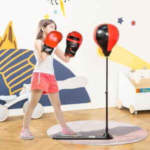 Kinder Boxen Standboxsack Schlagbirne Boxsack Punching Ball Training Fitness Set 