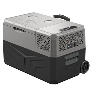 Yolco BX30 Grey Elektrische Kompressor-Kühlbox, App Steuerung per Bluetooth, 12/24 V und 230 V, für Auto, LKW, Boot, Camping Kühlschrank