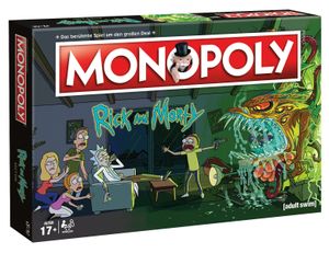 Monopoly Rick and Morty Edition Desková hra Desková hra německy