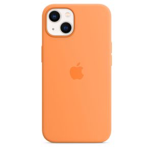 Silikon Case mit MagSafe (orange, iPhone 13) - Apple MM243ZM/A - (Smartphone Zubehör / Aufbewahrung / Schutz)