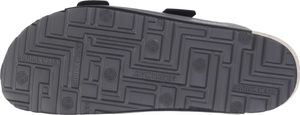 Dr. Brinkmann Pantolette Uni Schuhe Damen Herren zwei Riemen 600275, Größe:45 EU, Farbe:Schwarz