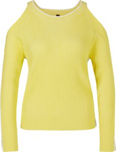 Schulterfreier Sweater aus Viskose