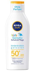Nivea Sun Milch Kids Sens.Schutz&Pflege F50 200ml