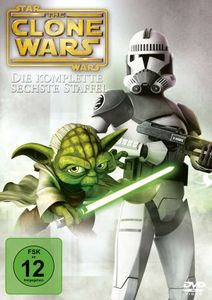 Star Wars: Clone Wars - Staffel #6 (DVD)Min: 275/DD5.1/WS 3Disc *Repack -   - (DVD Video / Zeichentrick)