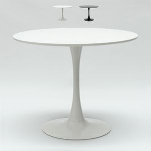 moderner runder Tisch 60cm Bar Küche Esszimmer skandinavisches Design Tulipan
