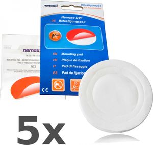 Selbstklebende Befestigungspads für Rauchwarnmelder – 5er Set