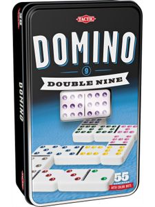 hra domino Double 9 white 56 kamenů