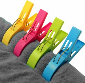 GKA 4 Stück XXL Handtuchclip Strandtuchhalter Handtuchklammer Winddicht Clips Strand Halter für Strandtuch Handtuch Klammern Wäscheklammern