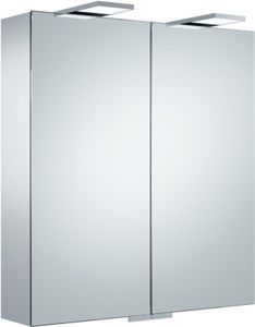 Keuco Spiegelschrank 25 ROYAL 650 x 720 x 150 mm silber-gebeizt-eloxiert