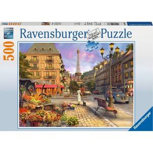 RAVENSBURGER Puzzle Večerní procházka 500 dílků