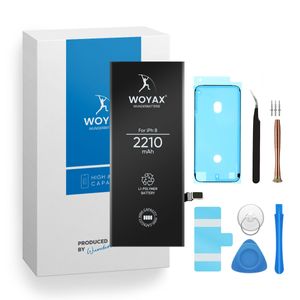 Woyax Wunderbatterie Akku für iPhone 8 2210 mAh Hohe Kapazität Ersatzakku