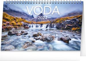 Voda CZ/SK 2024 - stolový kalendár Voda CZ/SK 2024 - stolový kalendár