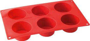Dr Oetker silikonowa forma do muffinów Flexxible Love silikon platynowy 6 szt