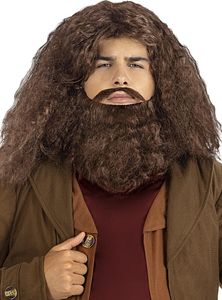 Harry Potter – Hagrid Perücke mit Bart