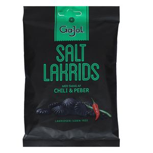 Ga Jol pikantna lukrecja solna o smaku chili i pieprzu 140g