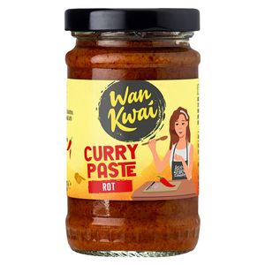 Wan Kwai Thai Curry Paste rot mit Chilis und Zitronengras 110g