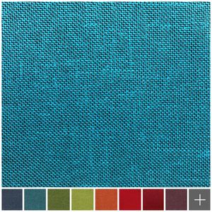 novely® OXFORD 330D Leinen Meliert Polyester Wasserabweisend Mélange​ Stoff PU - Farbe: 30 Aqua Türkisblau J87