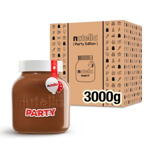 Nutella Party Edition Sondergröße Nutella im Riesenglas 3000g