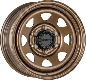DOTZ 4x4 Felge Dakar bronze 7x16 ET8 5x165.1 ORPTRA08 kompatibel mit Land Rover DEFENDER DISCOVERY RANGE ROVER DOTZ 4x4 Felge Dakar bronze 7x16 ET8 5x165.1 ORPTRA08 kompatibel mit Land Rover DEFENDER DISCOVERY RANGE ROVER