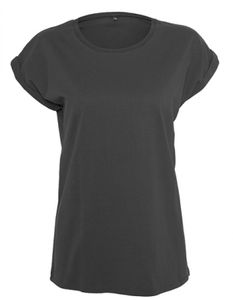 Damen Shirt - Ladies Basic T-Shirt - Cleane Optik - Farbe: Black - Größe: 3XL
