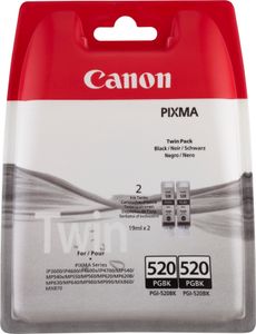 Canon PGI-520 BK Twin Pack schwarz