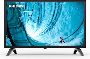 Philips 24PHS6019 Smart HD LED - Display de 24 Inches mit Titan OS Plattform, Pixel Plus und Dolby Audio Sound, arbeitet mit Alexa und el Assistant de Voice de Google - Matte Black Bezel.