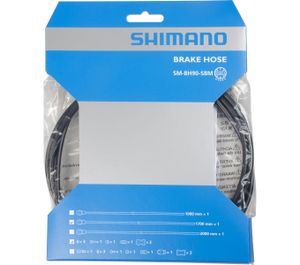 Shimano Bremsleitung XTR Banjo gerade SM-BH90-SBM 1700mm kürzbar schwarz