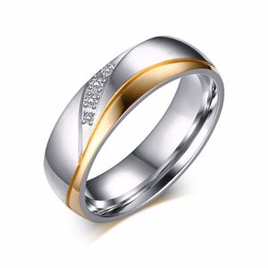 Eheringe Ring für Frauen Männer Schmuck Edelstahl Verlobungsring Paar Jahrestagsgeschenk Erstaunlich
