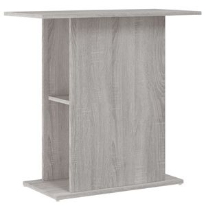 vidaXL Aquariumständer Grau Sonoma 75x36x72,5 cm Holzwerkstoff