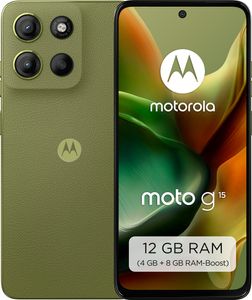 Motorola moto g15, 17,1 cm (6.72"), 4 GB, 128 GB, 50 MP, Android 15, Zielony