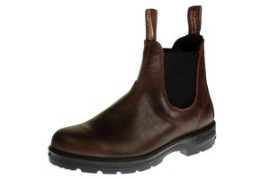 Blundstone Blundstone 1609 Antique Braun Leather (550 Series) Rindsleder Größe: 45 Schmal