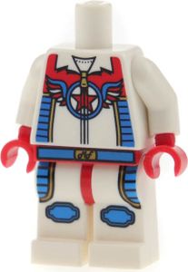 1x Lego Torso Beine Minifiguren Serie 7 Stuntman col103 970c01pb09 973pb1115