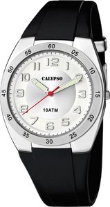 Calypso Herren Uhr Armbanduhr K5753/4 schwarz silber