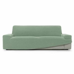 SOFASKINS® super elastischer überzug, Sofabezug 4 sitzer, mit exklusivem Design, atmungsaktiv, sofa überzug, Maße (230-270Cm), Farbe Türkis