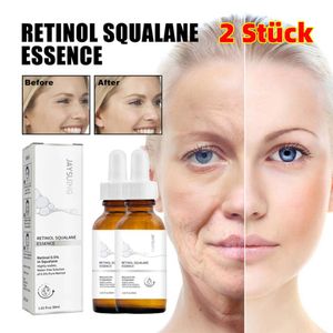 2 Stücke 30ml Retinol Serum, Anti Aging Serum, für Hautreparatur, Aufhellen Ihres Aussehens, Feine Linien und Falten