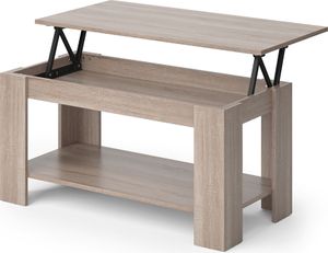 Vicco Konferenční stůl Lorenz, 100 x 50 cm s funkcí zvedání, Sonoma