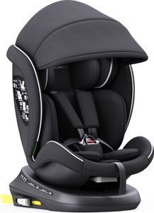 XOMAX 946i Auto Kindersitz drehbar 360° Grad, mit Isofix und Alarmsystem, Gruppe 0+, 1, 2, 3, Reboarder, 0 bis 36 kg, 0 - 12 Jahre / ECE R129,Farbe:Schwarz XOMAX 946i Auto Kindersitz drehbar 360° Grad, mit Isofix und Alarmsystem, Gruppe 0+, 1, 2, 3, Reboarder, 0 bis 36 kg, 0 - 12 Jahre / ECE R129,Farbe:Schwarz