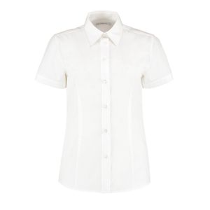 Kustom Kit - "Workforce" Hemd für Damen  kurzärmlig PC6329 (38 DE) (Weiß)