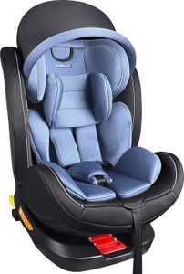 Kindersitz drehbar 360° mit ISOFIX und Liegefunktion mitwachsend I 0-36 kg, 0-12 Jahre, Gruppe 0/1/2/3 I 5-Punkt-Gurt und 3-Punkt-Gurt I Bezug abnehmbar, waschbar I ECE i-Size 129R,Farbe:Schwarz/Blau Kindersitz drehbar 360° mit ISOFIX und Liegefunktion mitwachsend I 0-36 kg, 0-12 Jahre, Gruppe 0/1/2/3 I 5-Punkt-Gurt und 3-Punkt-Gurt I Bezug abnehmbar, waschbar I ECE i-Size 129R,Farbe:Schwarz/Blau