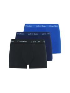 Calvin Klein Herren 3er Pack Low Rise Trunks, Blau L