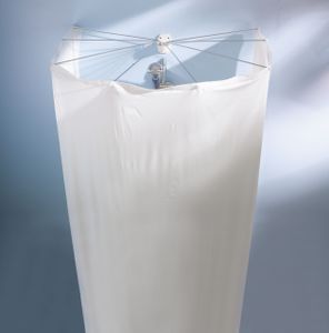 Kleine Wolke Duschvorhang-Kabine Spider weiß, 200 x 170 cm