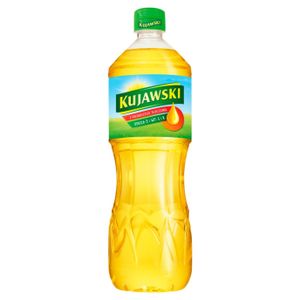 Kujawski panenský repkový olej s omega 3 mastnými kyselinami, 1x 1l fľaša