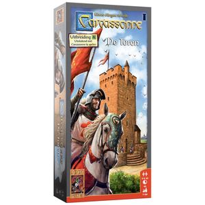 999 Games brettspiel Carcassonne: Der Turm, Farbe:Multicolor