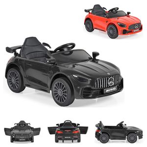 Elektroauto für Kinder Mercedes-AMG GT-R in schwarz